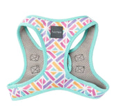 FuzzYard Bubblegum Burst Step‑In Dog Harness